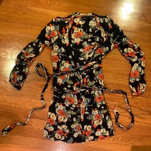 Asos mini wrap dress